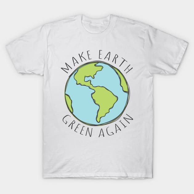 Earth day T-Shirt by Reoryta